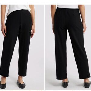 Eileen Fisher Ankle Straight Leg Stretch Pants - Petite Medium